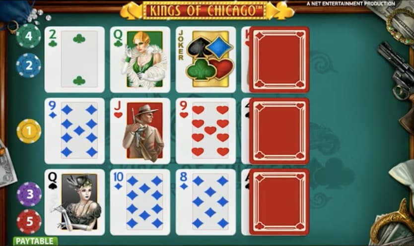 玩家回報率97.80%-Kings of Chicago大頭彩老虎機