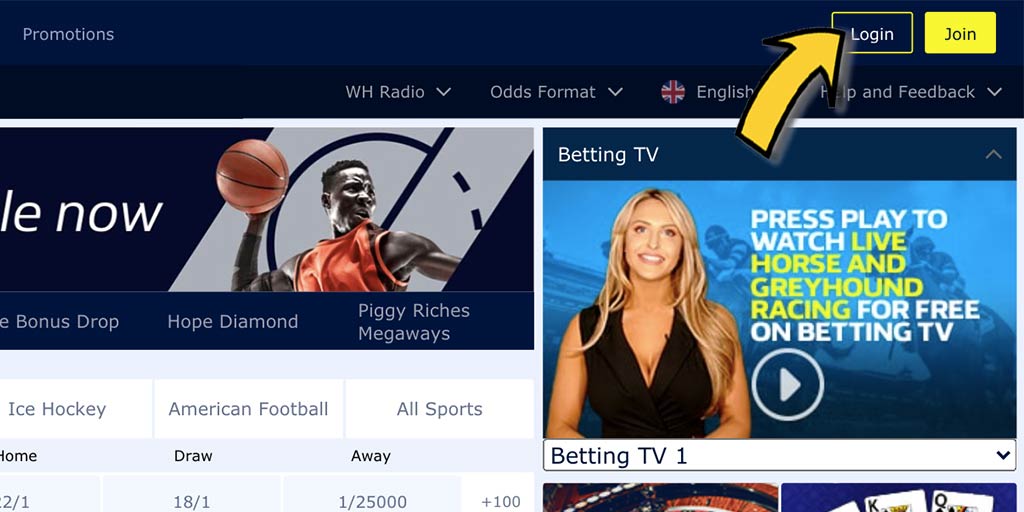 William Hill 威廉希爾平台-如何成功入金/存款?