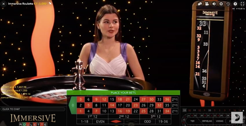 97.30% RTP 真人輪盤遊戲－Immersive Roulette Live | Evolution Gaming 