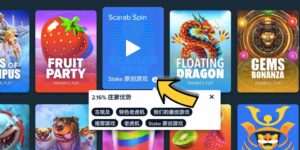 Stake.com 賭場提供的內容?RTP