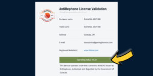 在 Bitsler 賭場下注,安全嗎?Curacao Antillephone