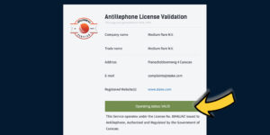 Stake.com 體育博彩安全合法嗎？Curacao Antillephone NV